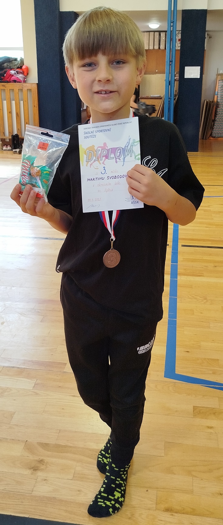 Šplh okresní kolo 1