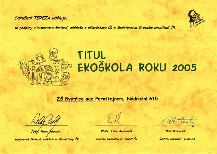 titul ekoskola