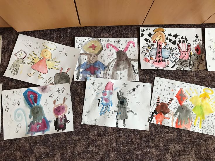 Čert Mikuláš anděl 1